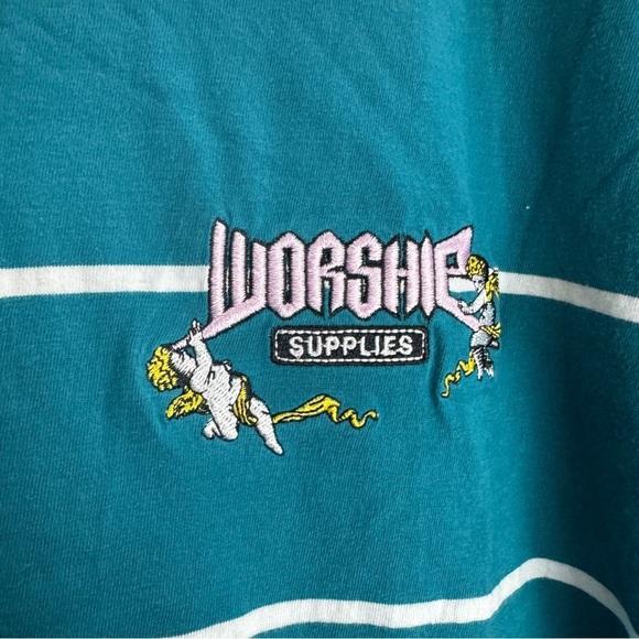 Worship Vintage Skate Shirt Size Medium - Picture 2 of 6